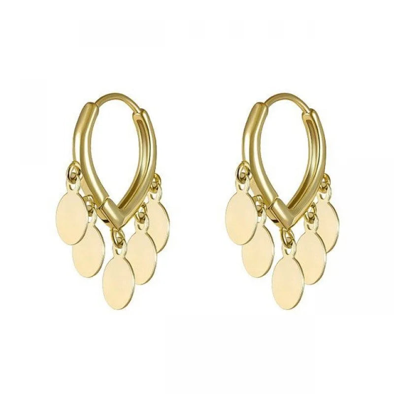 Boho Chic Hoop Earrings