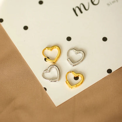 Vintage Heart Earrings