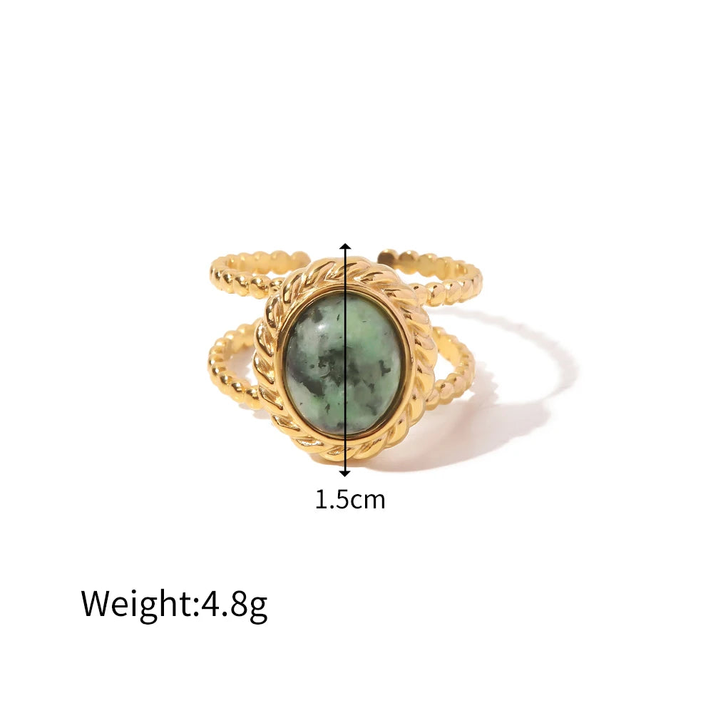 Turquoise / Tiger Eye Ring