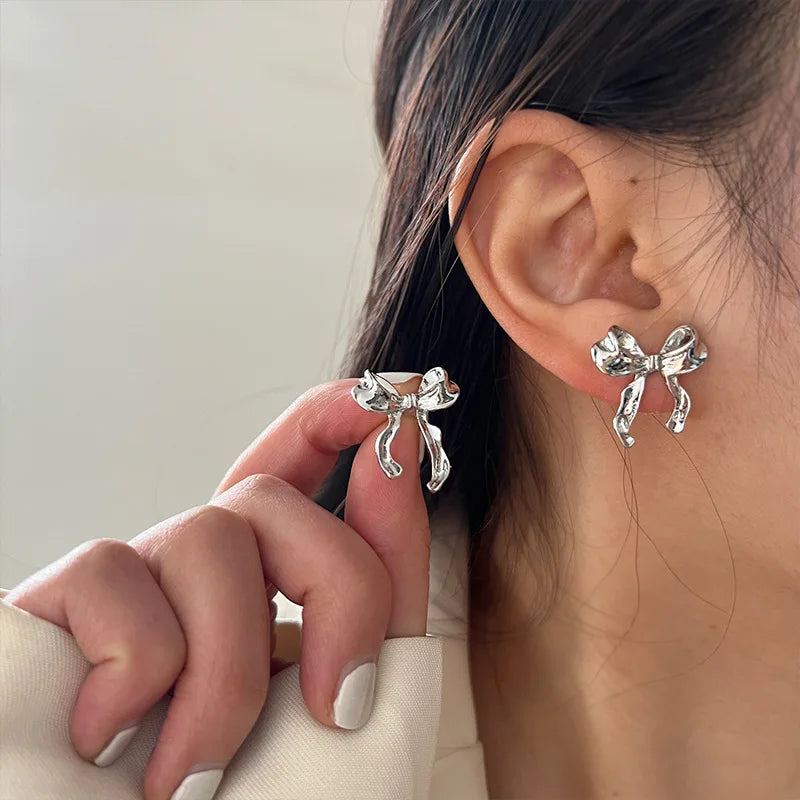 Elegant Bow Knot Earrings