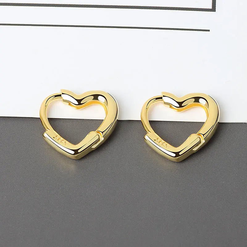 Vintage Heart Earrings